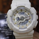 CASIO BABY-G DIGITAL QUARTZ ECRU RESIN BA-110GA-7A2DR WOMEN'S WATCH - H2 Hub Watches