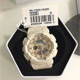 CASIO BABY-G DIGITAL QUARTZ ECRU RESIN BA-110GA-7A2DR WOMEN'S WATCH - H2 Hub Watches