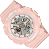 Casio Baby-G Rose Gold Dial And Pink Strap Women Watch BA-110XRG-4ADR