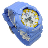 CASIO BABY-G BA-120-2BDR BLUE RESIN STRAP WOMEN WATCH