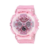 CASIO BABY-G BA-130CV-4ADR PINK RESIN STRAP WOMEN'S WATCH