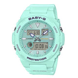 CASIO BABY-G BAX-100-3ADR-P G-LIDE WOMEN'S WATCH