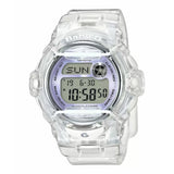 CASIO BABY-G BG-169R-7EDR DIGITAL QUARTZ TRANSPARENT RESIN WOMEN'S WATCH