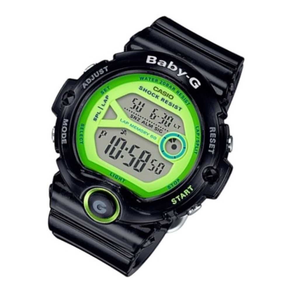CASIO BABY-G BG-6903-1BDR DIGITAL QUARTZ BLACK RESIN WOMEN'S WATCH - H2 Hub Watches
