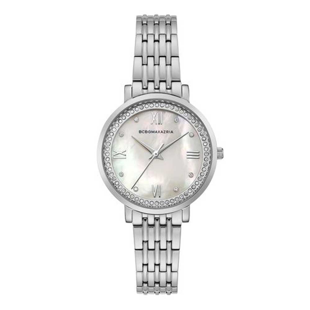 BCBGMAXAZRIA QUARTZ SILVER STAINLESS STEEL BG50665001 WOMEN'S WATCH - H2 Hub Watches
