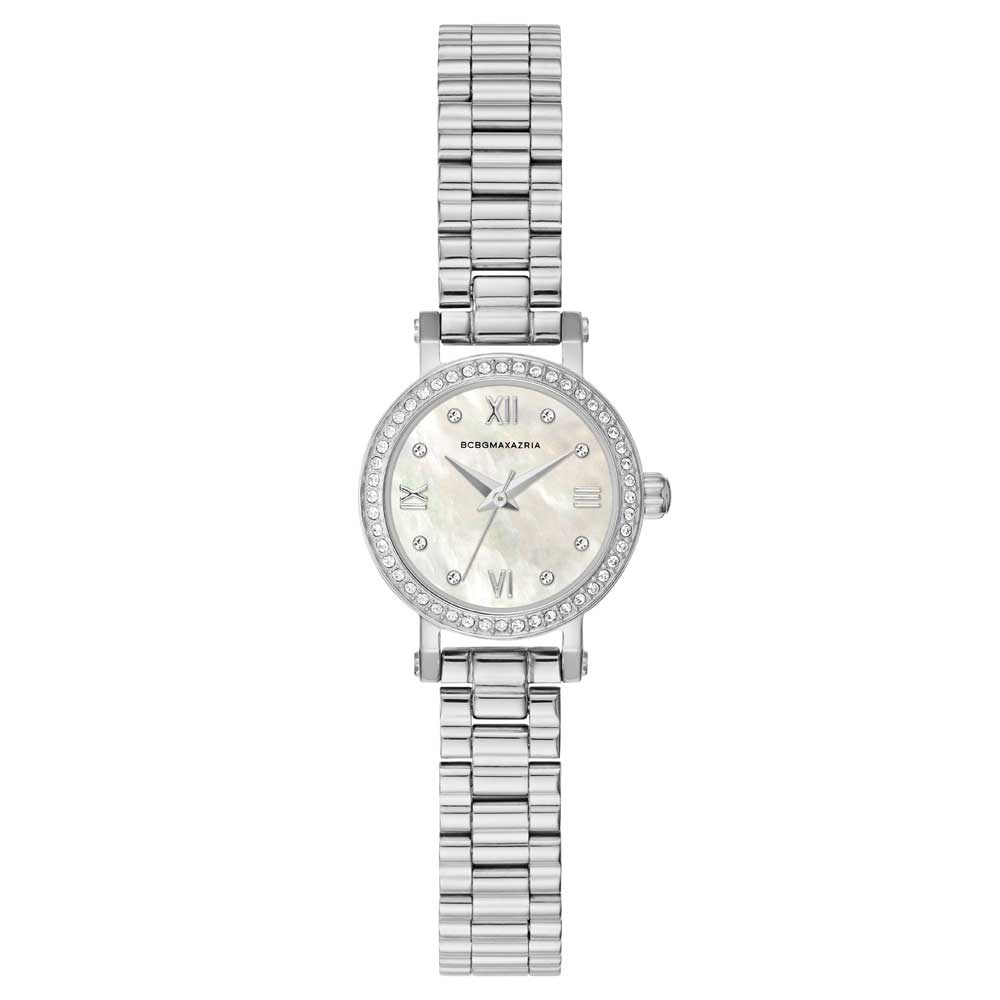 BCBGMAXAZRIA QUARTZ SILVER STAINLESS STEEL BG50673002 WOMEN'S WATCH - H2 Hub Watches