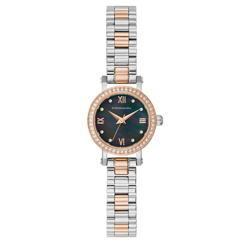 BCBGMAXAZRIA QUARTZ TWO TONE STAINLESS STEEL BG50673003 WOMEN'S WATCH - H2 Hub Watches