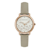 BCBGMAXAZRIA QUARTZ ROSE GOLD STAINLESS STEEL BG50676003 GREEN LEATHER STRAP WOMEN'S WATCH - H2 Hub Watches