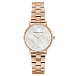 BCBGMAXAZRIA QUARTZ ROSE GOLD MINIMALIST STAINLESS STEEL BG50822002 WOMEN'S WATCH - H2 Hub Watches