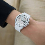 CASIO BABY-G BGA-150FL-7ADR WHITE RESIN STRAP WOMEN'S WATCH