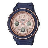 CASIO BABY-G BGA-150PG-2B1DR DIGITAL QUARTZ BLUE RESIN WOMEN'S WATCH - H2 Hub Watches