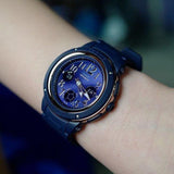 CASIO BABY-G BGA-150PG-2B2DR DIGITAL QUARTZ BLUE RESIN WOMEN'S WATCH - H2 Hub Watches