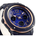 CASIO BABY-G BGA-150PG-2B2DR DIGITAL QUARTZ BLUE RESIN WOMEN'S WATCH - H2 Hub Watches