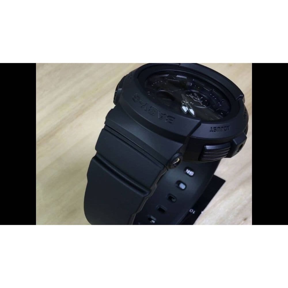 CASIO BABY-G BGA-190BC-1BDR DIGITAL QUARTZ BLACK RESIN WOMEN'S WATCH - H2 Hub Watches