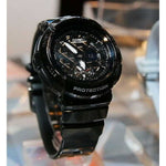 CASIO BABY-G BGA-195-1ADR DIGITAL QUARTZ BLACK RESIN WOMEN'S WATCH - H2 Hub Watches