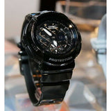 CASIO BABY-G BGA-195-1ADR DIGITAL QUARTZ BLACK RESIN WOMEN'S WATCH - H2 Hub Watches