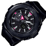 CASIO BABY-G BGA-225G-1ADR DIGITAL QUARTZ BLACK RESIN WOMEN'S WATCH - H2 Hub Watches