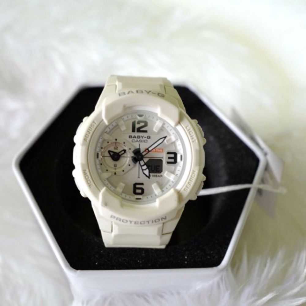 CASIO BABY-G BGA-230-7B2DR DIGITAL QUARTZ WHITE RESIN UNISEX'S WATCH - H2 Hub Watches