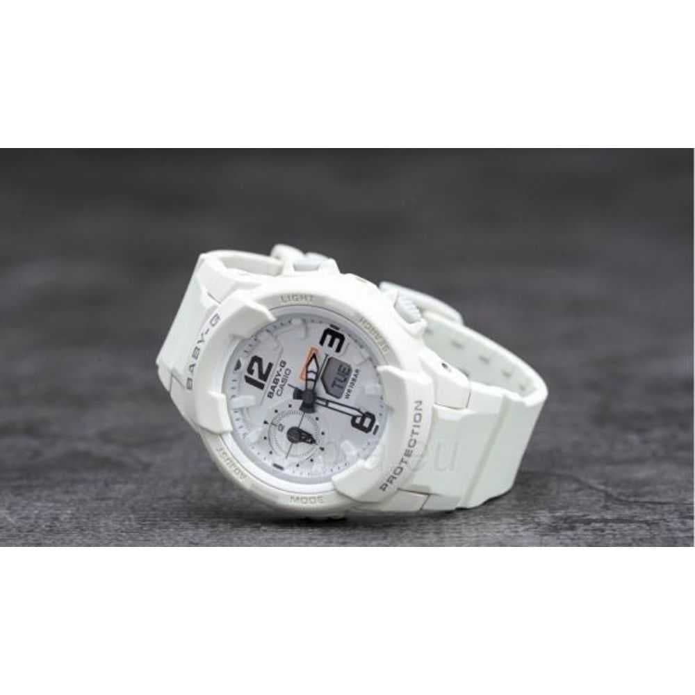 CASIO BABY-G BGA-230-7B2DR DIGITAL QUARTZ WHITE RESIN UNISEX'S WATCH - H2 Hub Watches