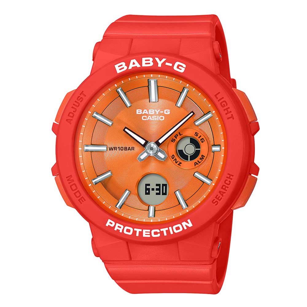CASIO BABY-G BGA-255-4ADR NEON ILLUMINATOR WOMEN'S WATCH - H2 Hub Watches