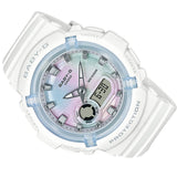 CASIO BABY-G BGA-280-7ADR WHITE RUBBER STRAP WOMEN'S WATCH