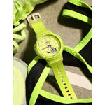 CASIO BABY-G BGS-100-9ADR DIGITAL QUARTZ GREEN RESIN WOMEN'S WATCH - H2 Hub Watches