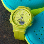 CASIO BABY-G BGS-100-9ADR DIGITAL QUARTZ GREEN RESIN WOMEN'S WATCH - H2 Hub Watches