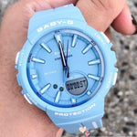 CASIO BABY-G BGS-100RT-2ADR DIGITAL QUARTZ BLUE RESIN WOMEN'S WATCH - H2 Hub Watches