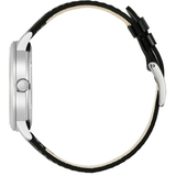 CITIZEN BJ6541-15A COLLECTION ECO-DRIVE SOLAR BLACK LEATHER STRAP MEN'S WATCH