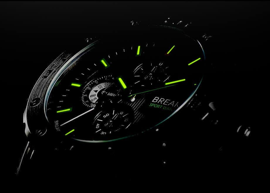 BREAK RANGER BLACK STYLISH MENS BRACELET WATCH - H2 Hub Watches