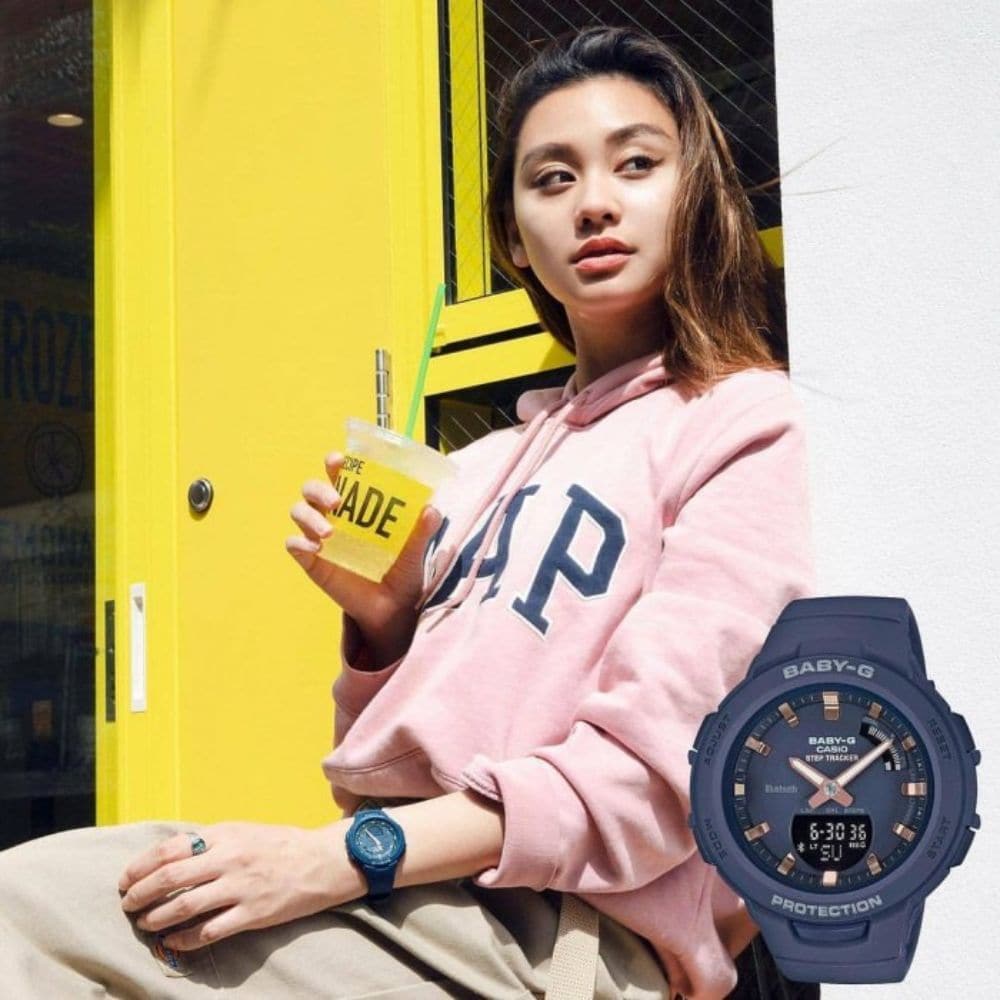 CASIO BABY-G BSA-B100-2ADR G-SQUAD WOMEN'S WATCH - H2 Hub Watches