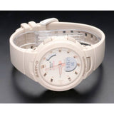 CASIO BABY-G BSA-B100-4A1DR DIGITAL QUARTZ BEIGE RESIN G-SQUAD WOMEN'S WATCH - H2 Hub Watches