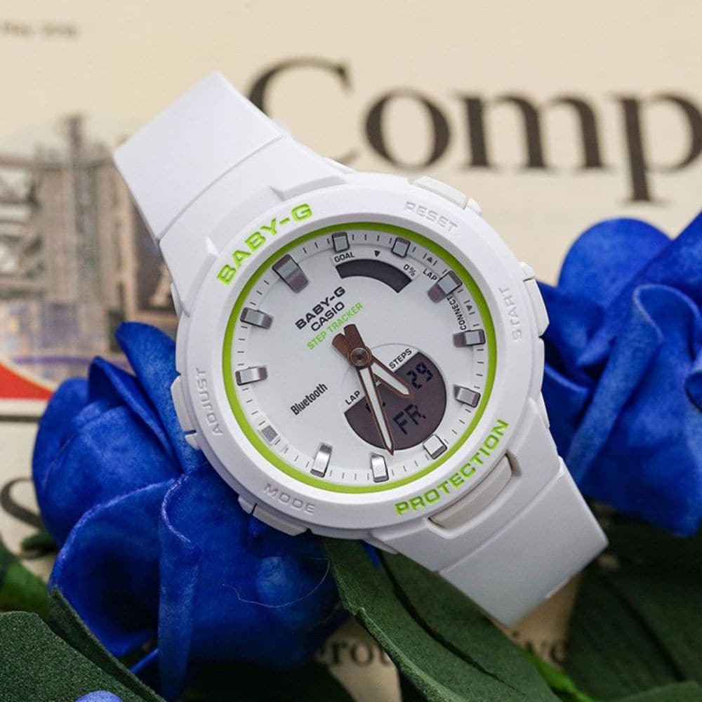 CASIO BABY-G BSA-B100SC-7ADR G-SQUAD WOMEN'S WATCH - H2 Hub Watches