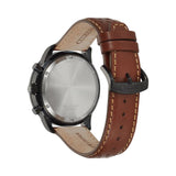 CITIZEN ECO-DRIVE CA4505-12E BROWN LEATHER MEN'S WATCH