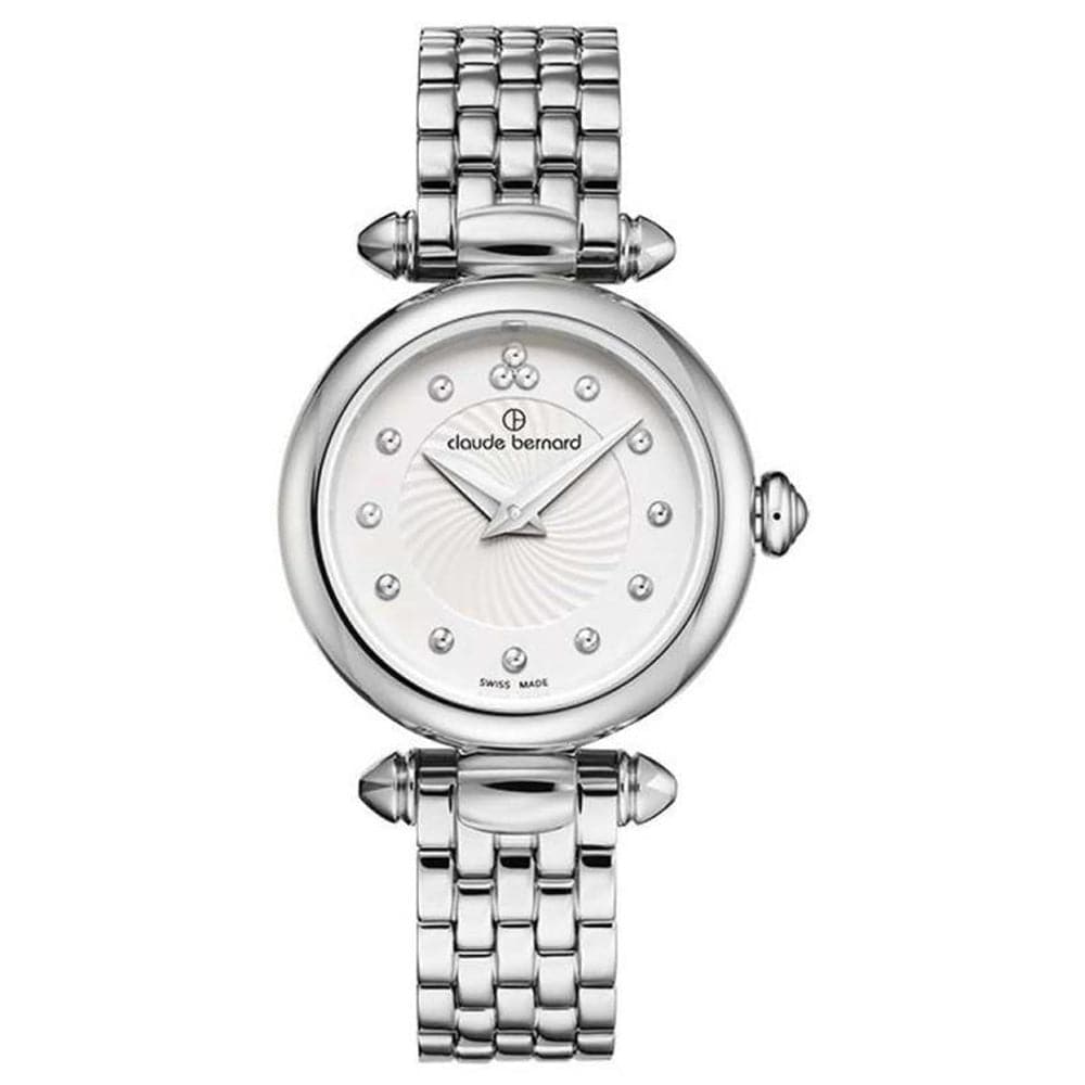 CLAUDE BERNARD SWISS MADE SWAROWSKI STONES CB20209-3M-AIN WOMEN'S WATCH - H2 Hub Watches