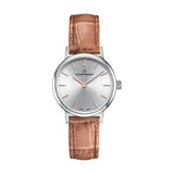 CLAUDE BERNARD CB20215-3-AIR BROWN LEATHER MEN'S WATCH
