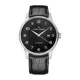 CLAUDE BERNARD CLASSIC CB80091-3-NBN BLACK LEATHER MEN'S WATCH