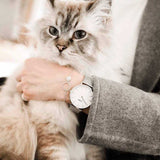CLUSE LA BOHEME QUARTZ SILVER STAINLESS STEEL CL18105 MESH STRAP LADIES WATCH - H2 Hub Watches
