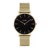 CLUSE LA BOHEME QUARTZ GOLD STAINLESS STEEL CL18110 MESH STRAP LADIES WATCH - H2 Hub Watches