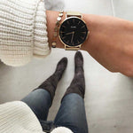 CLUSE LA BOHEME QUARTZ GOLD STAINLESS STEEL CL18110 MESH STRAP LADIES WATCH - H2 Hub Watches