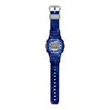 CASIO G-SHOCK DW-5600BWP-2DR-P BLUE RESIN STRAP UNISEX WATCH