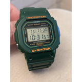 CASIO G-SHOCK DW-5600RB-3DR GREEN RESIN STRAP MEN WATCH