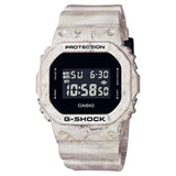 CASIO G-SHOCK  DW-5600WM-5DR CREAM RESIN STRAP MEN'S WATCH
