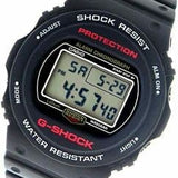 CASIO G-SHOCK DW-5750E-1DR DIGITAL QUARTZ BLACK RESIN MEN'S WATCH