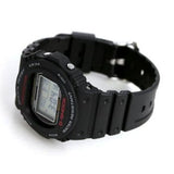 CASIO G-SHOCK DW-5750E-1DR DIGITAL QUARTZ BLACK RESIN MEN'S WATCH