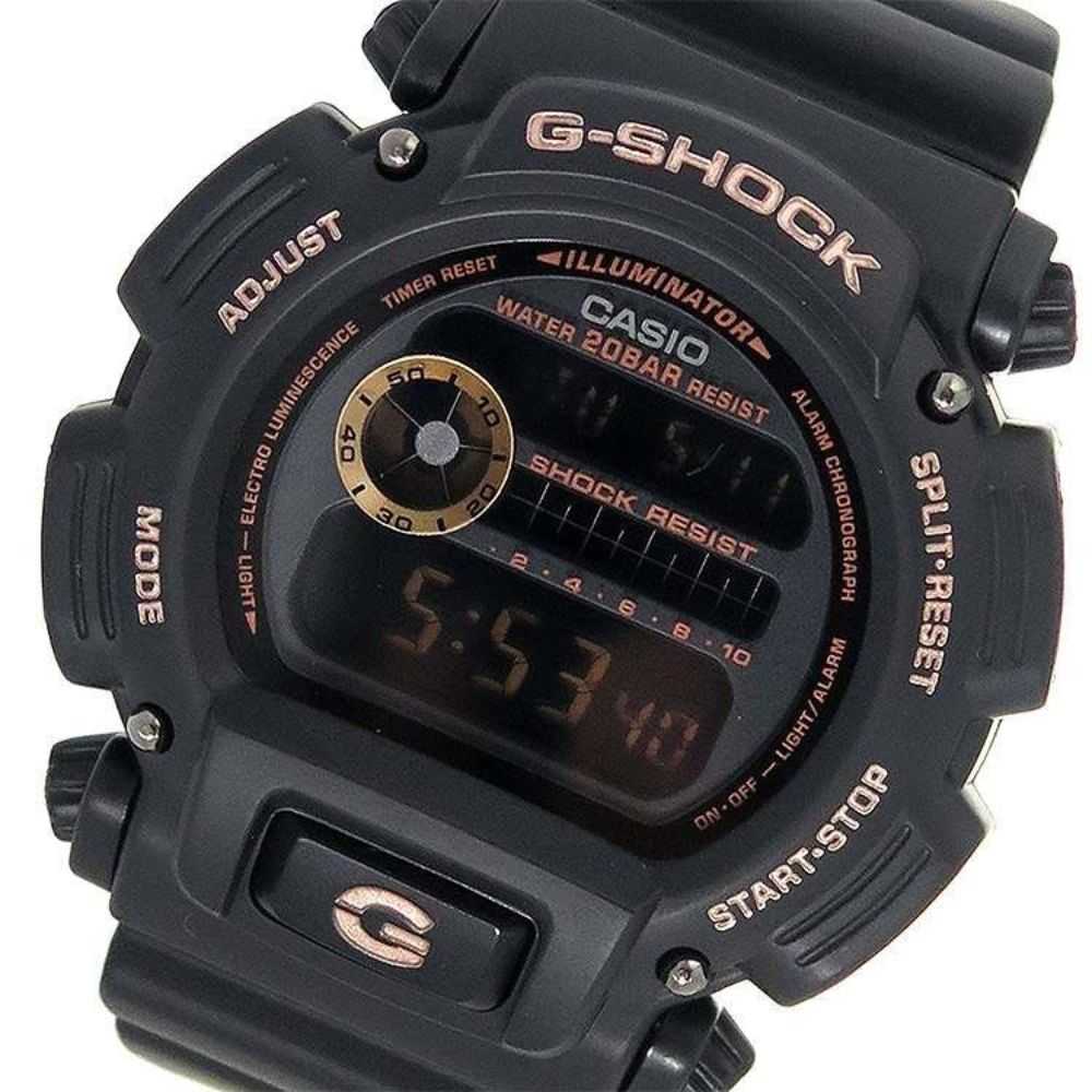 CASIO G-SHOCK DW-9052GBX-1A4DR DIGITAL QUARTZ BLACK RESIN UNISEX'S WATCH - H2 Hub Watches