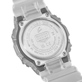 Casio G-Shock Digital Transparent White Resin Strap Men Watch DW-B5600G-7DR