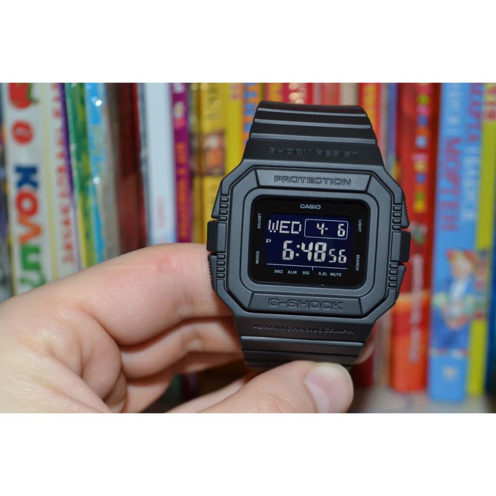 CASIO G-SHOCK DW-D5500BB-1DR SPECIAL COLOR MEN'S WATCH - H2 Hub Watches