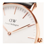 DANIEL WELLINGTON DW00100039 BROWN LEATHER STRAP WOMEN'S WATCH - H2 Hub Watches