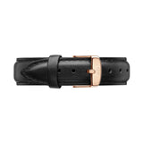 DANIEL WELLINGTON DW00100139 BLACK LEATHER UNISEX WATCH
